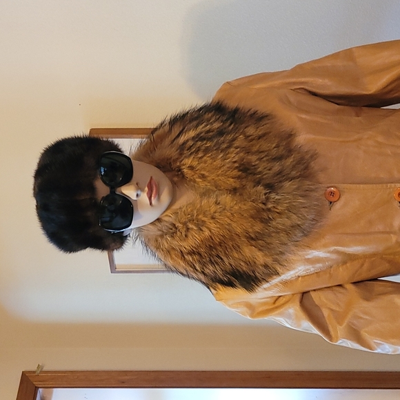 Mink fur hat